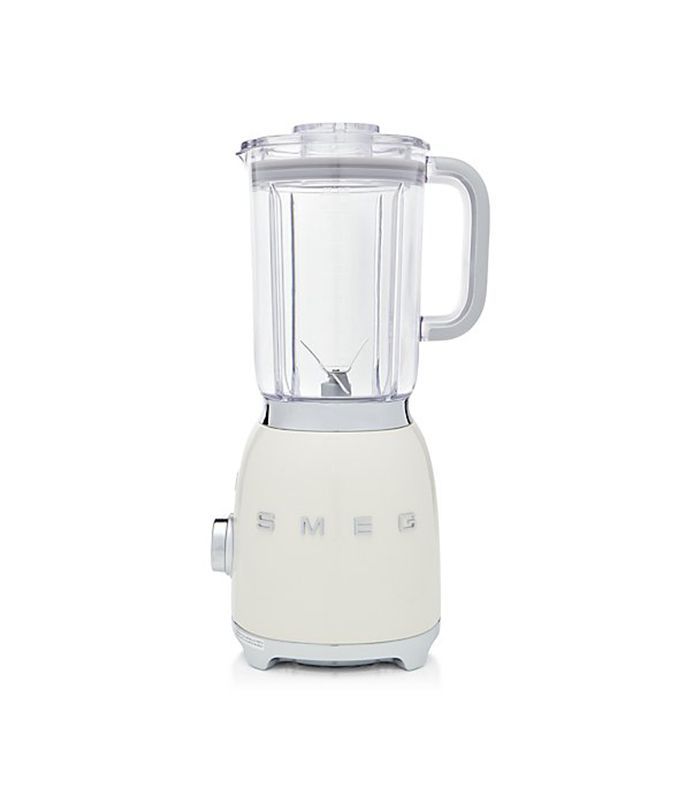 上海文广粉彩绿色复古搅拌机 - 板条箱和桶