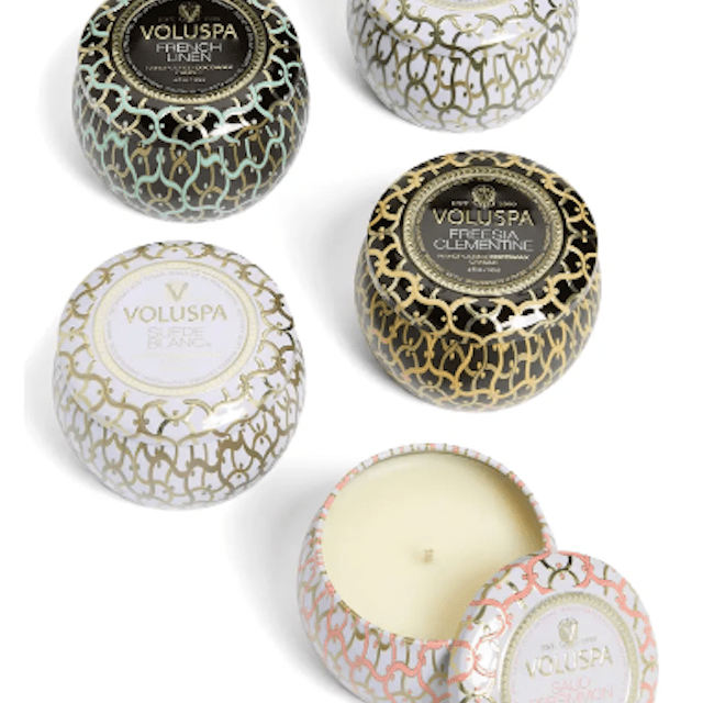 Voluspa Maison 5锡蜡烛套装