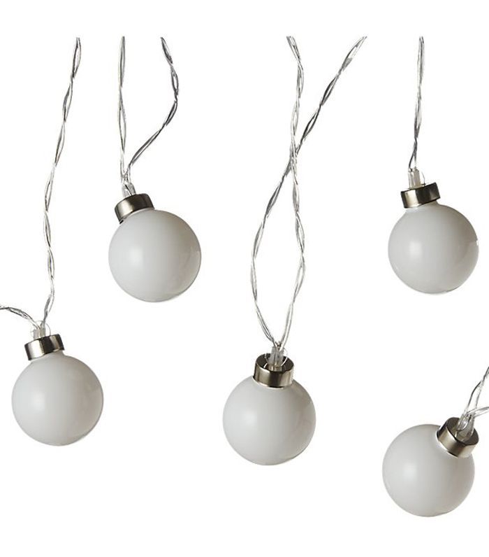 CB2刻花玻璃灯串