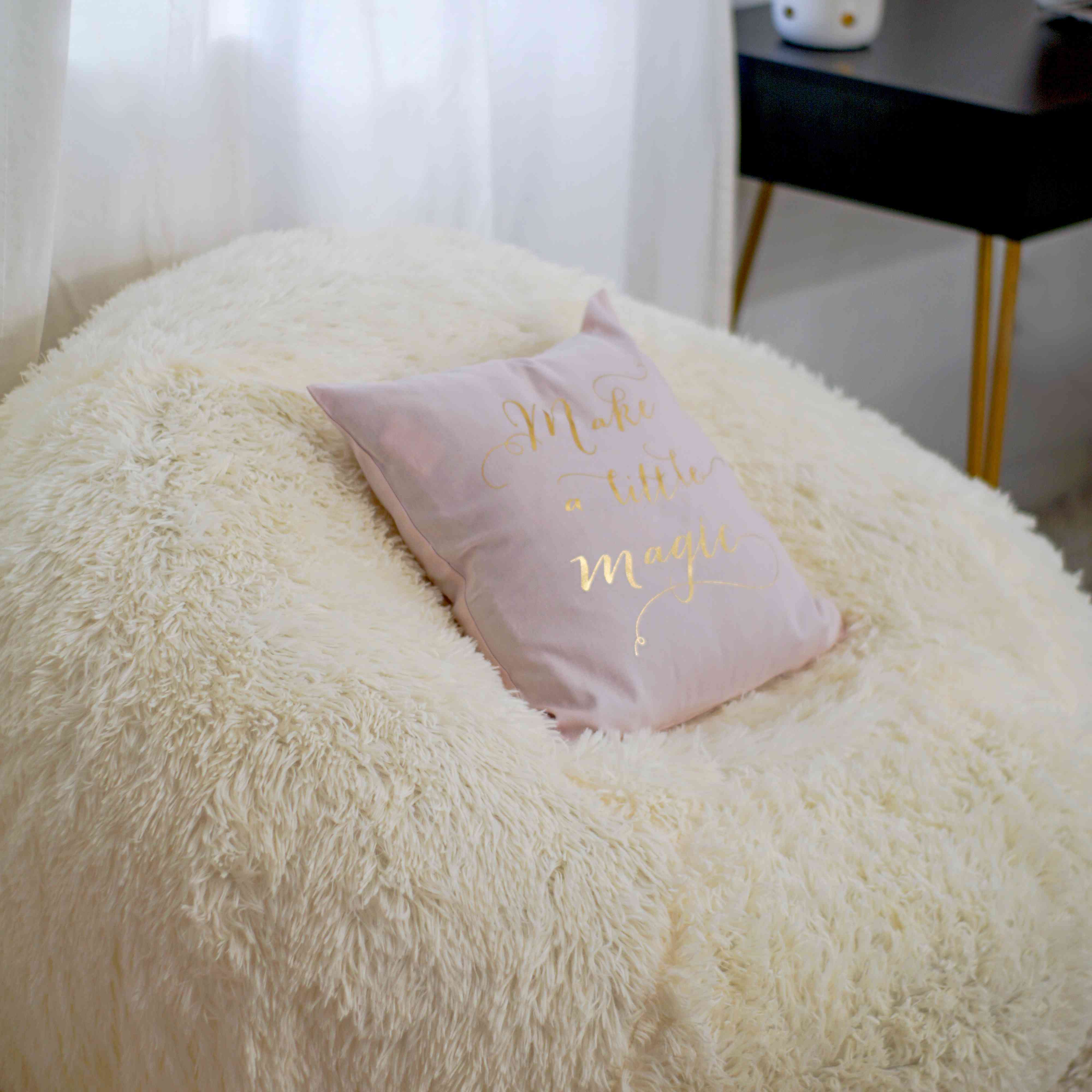 化妆华丽室豆袋椅