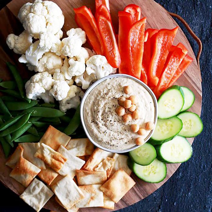 易光明节食谱 - 辣根鹰嘴豆泥