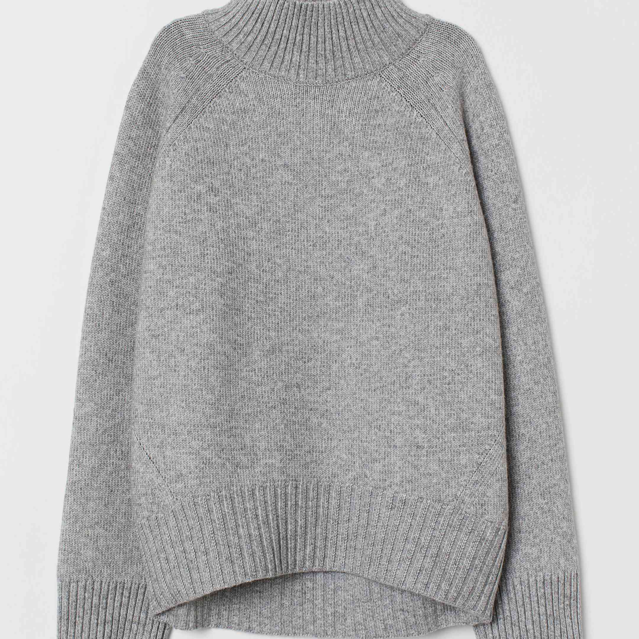 H＆M针织模拟-领羊毛衫