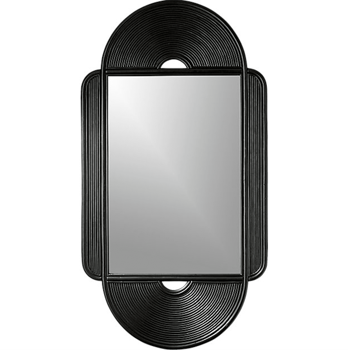 CB2虹膜黑色大藤镜子”class=