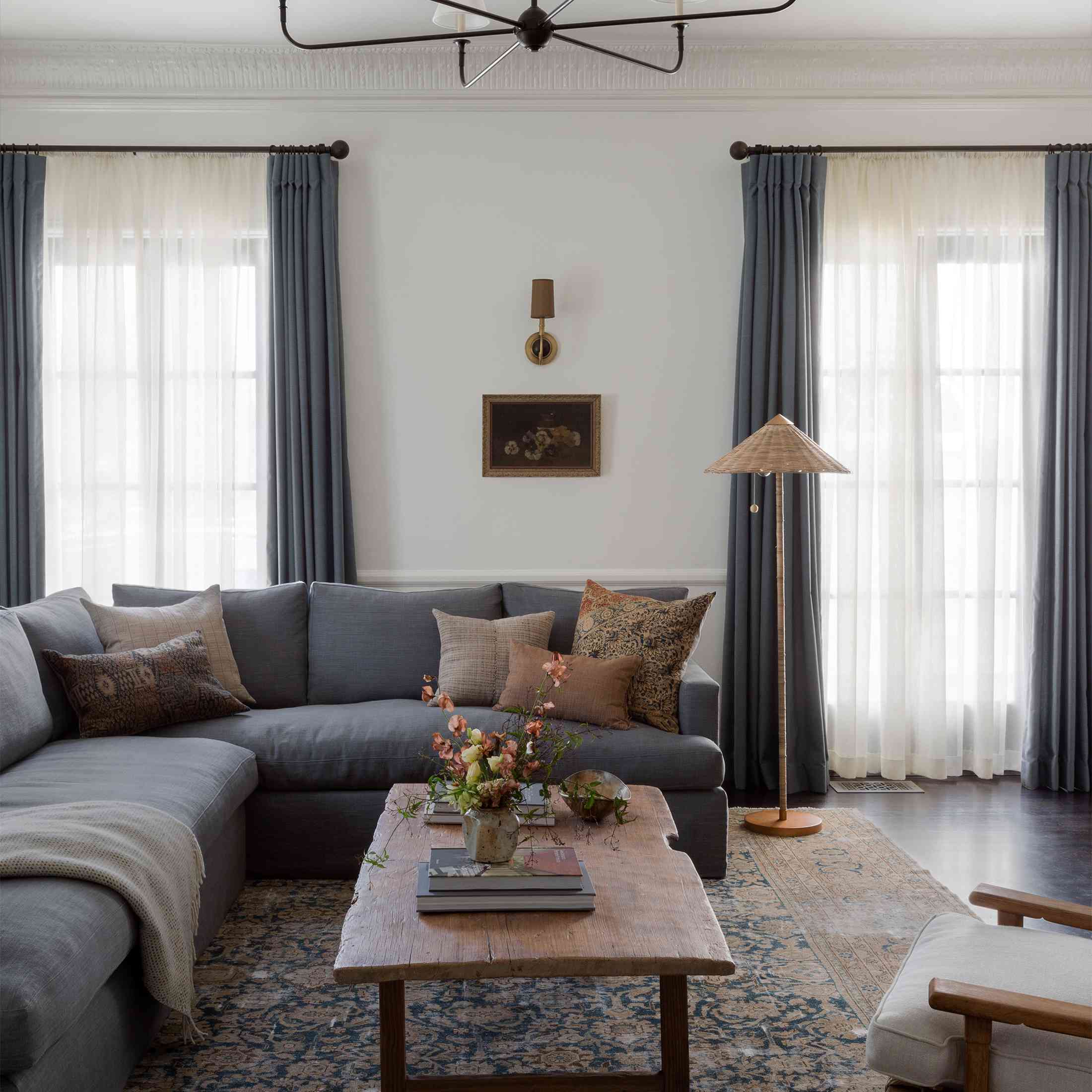 穆迪客厅与大组合式。