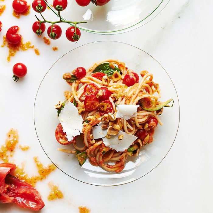 圣女果意大利面