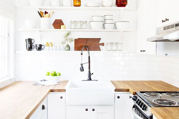 清洁和有组织的厨房