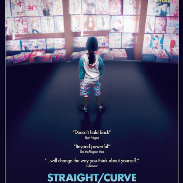 直/曲线纪录片海报“class=