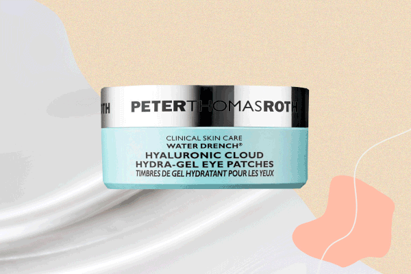 3种不同眼霜的GIF用于细线和皱纹