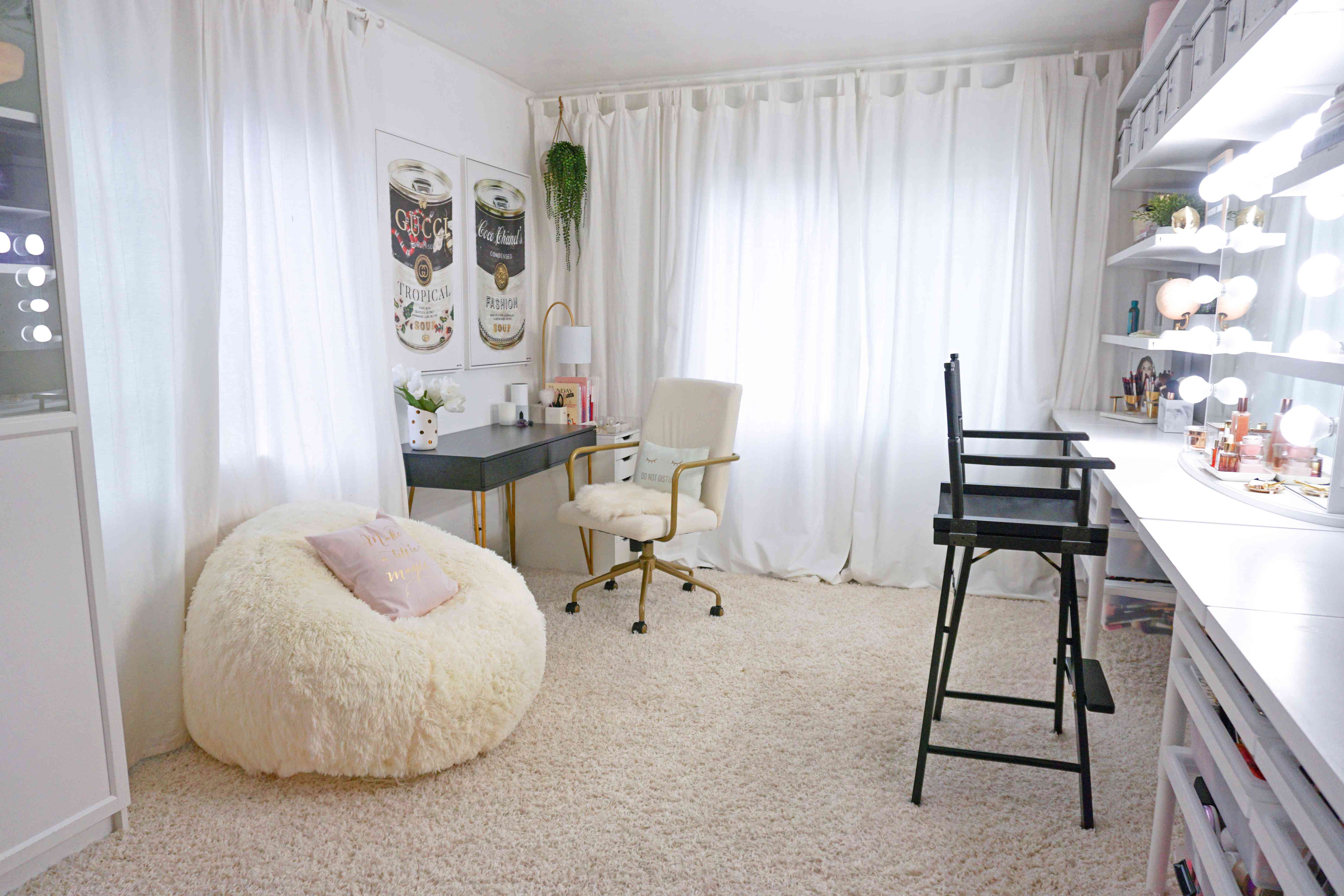 华丽的房间梳妆台