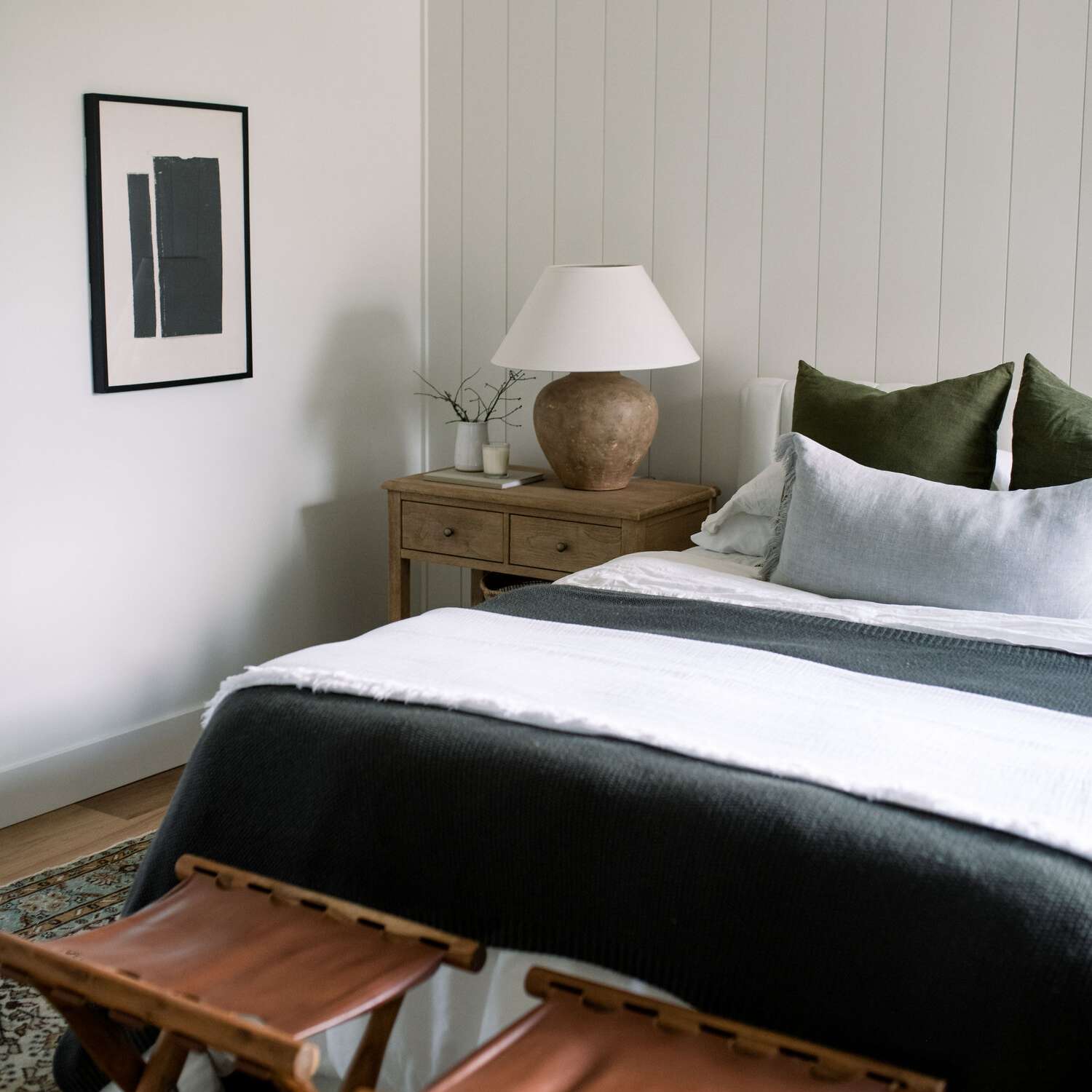 最好的卧室想法——在墙上搭起来