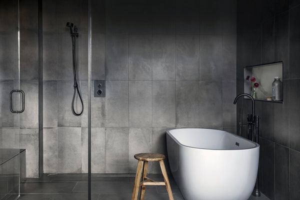 极简主义的浴室