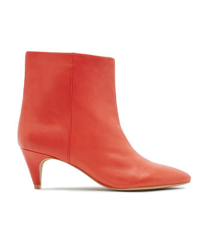 Dolce Vita的迪伊皮革跟鞋短靴