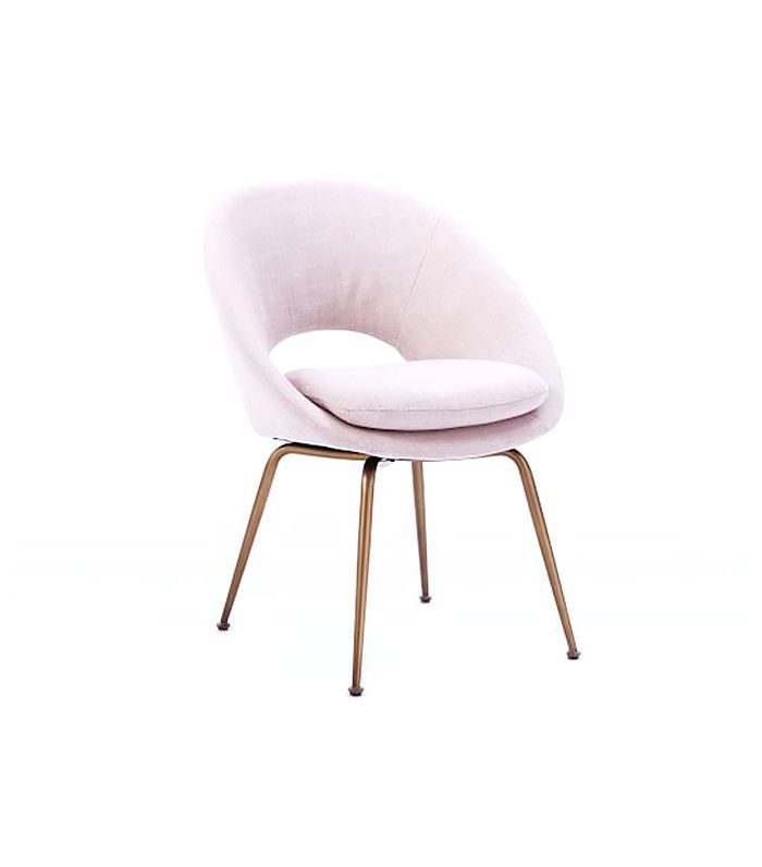 西榆树球软垫餐椅