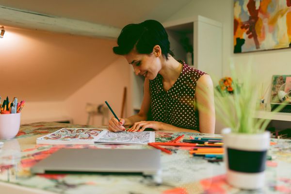 成年女人的颜色