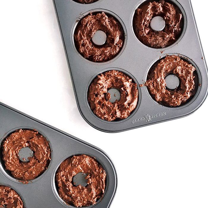 健康的巧克力甜甜圈