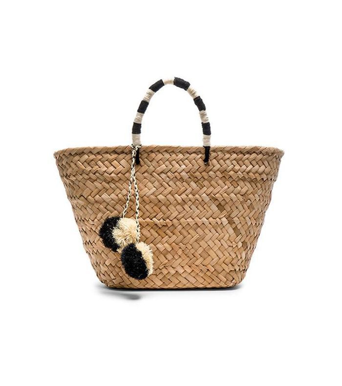 St Tropez手提袋米色。