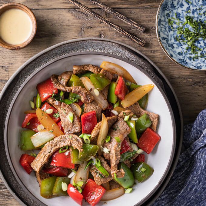 生酮中国胡椒牛排食谱