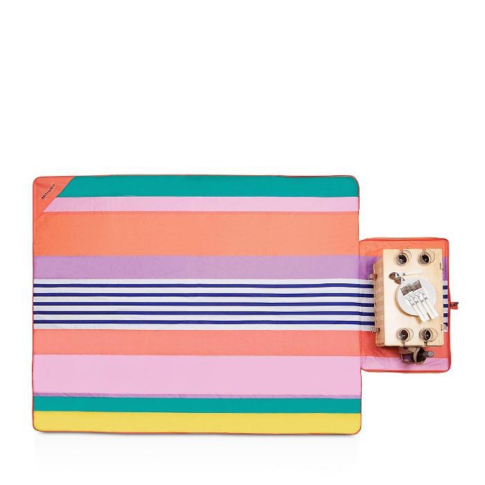 自动盘野餐毯子