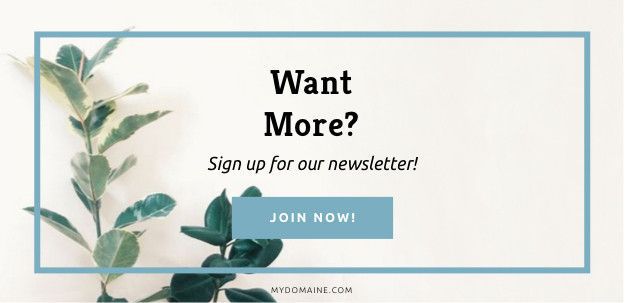 MyDomaine通讯注册