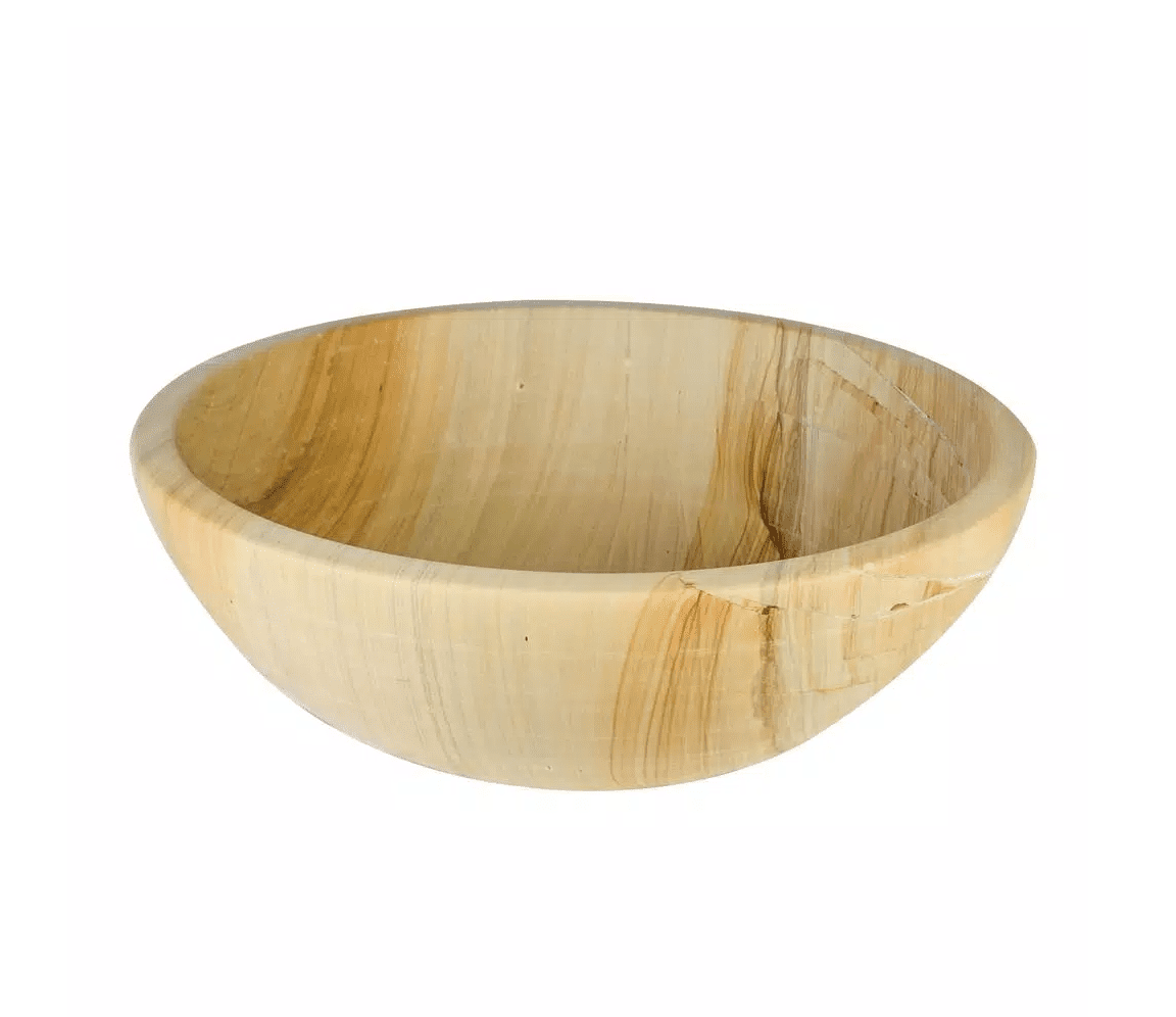 一个大理石容器水槽，目前在家得宝出售