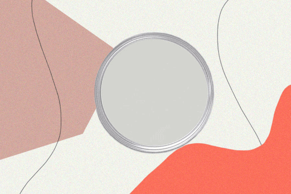 3种不同的油漆样片的GIF