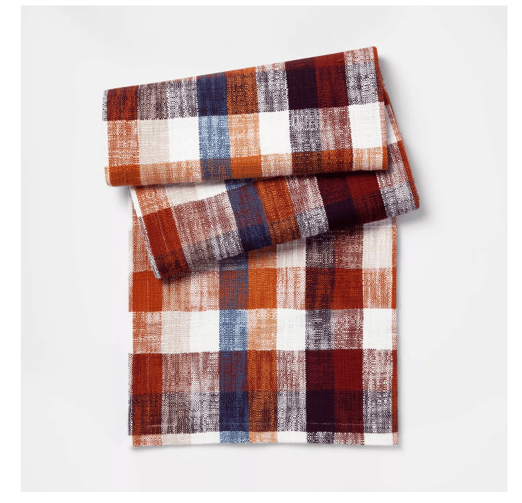 五彩，在秋天的颜色格子手工编织榜亚军。