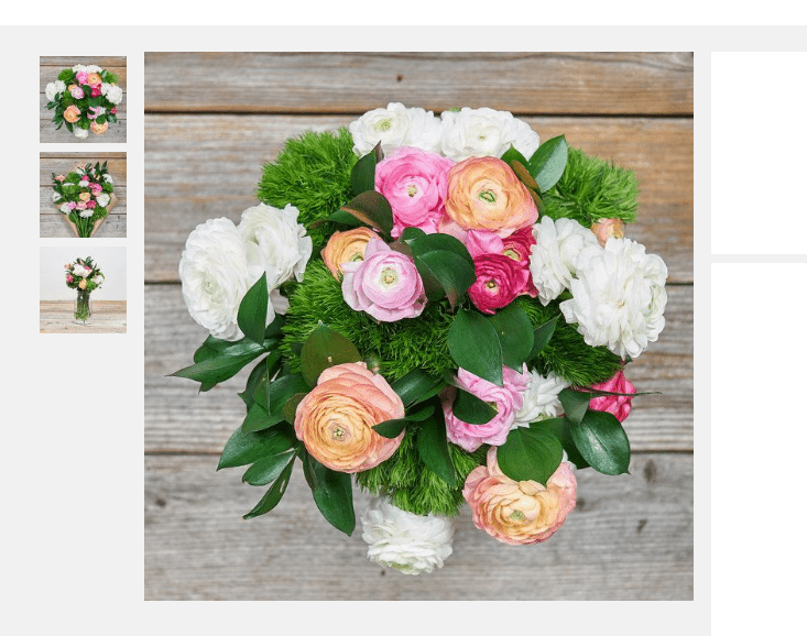 粉红色和珍珠色的花束