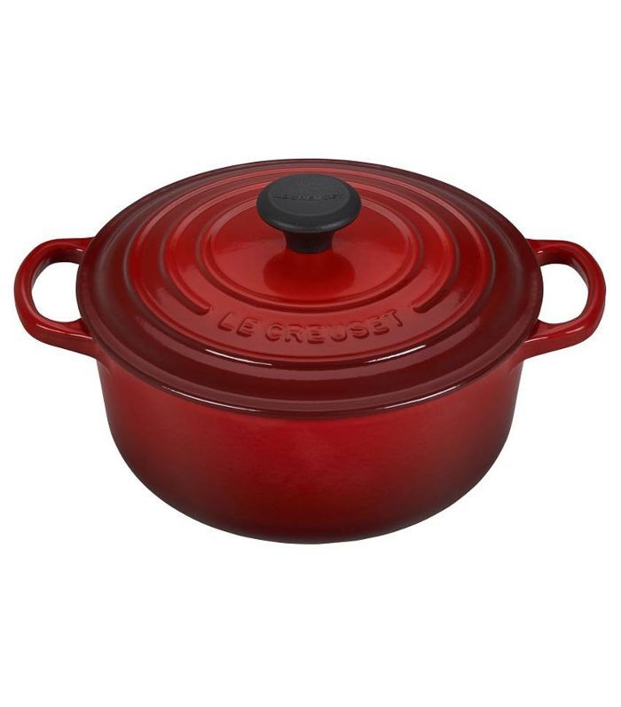 Le Creuset签名铸铁制圆荷兰炉