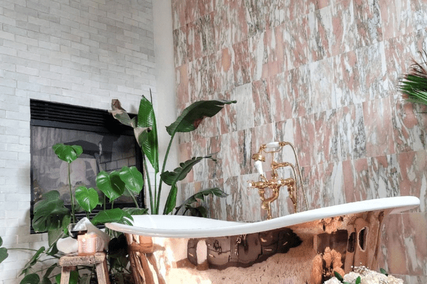 最好的粉红色大理石设计理念