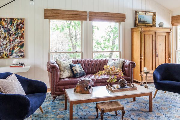 复古装饰客厅，多彩