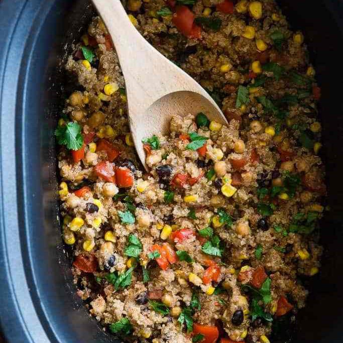 素食主义者crockpot食谱