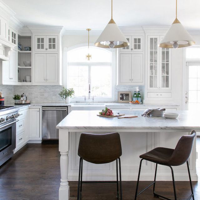 金属口音厨房设计