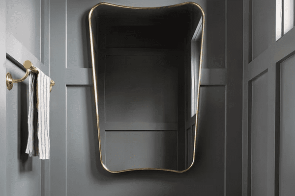 用炭灰色装饰——炭灰色的现代浴室