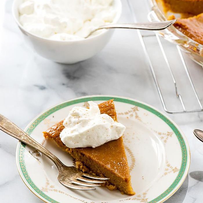 无麸质甜点为感恩节 - 无壳南瓜饼