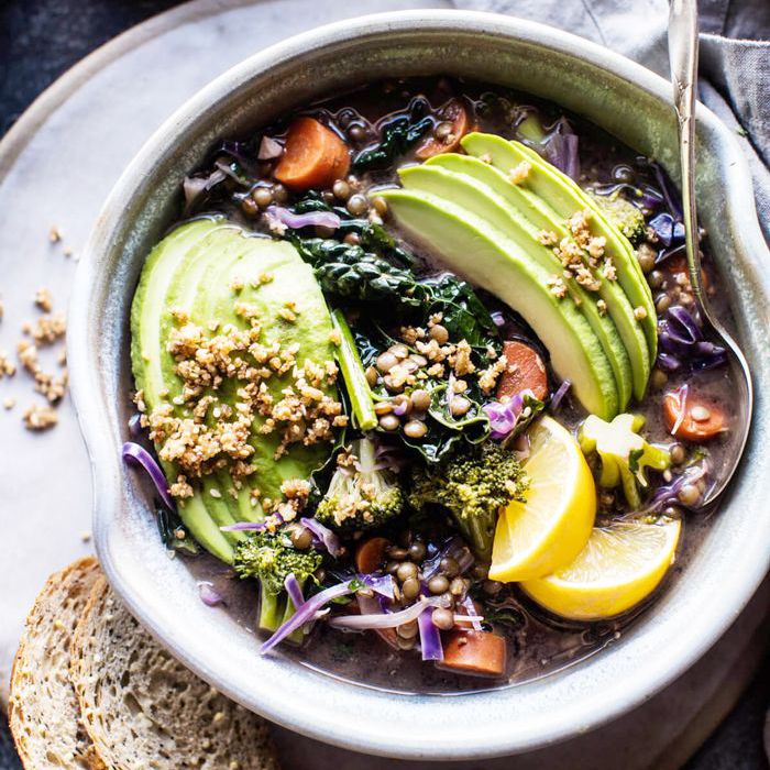 低碳水化合物的蔬菜汤食谱