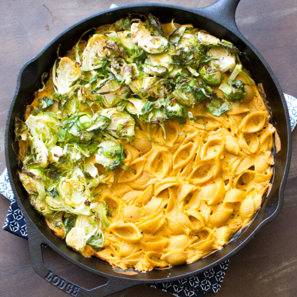 素食通心粉和奶酪