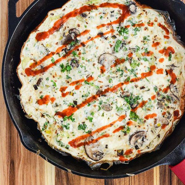 蛋白肉馅煎蛋饼食谱