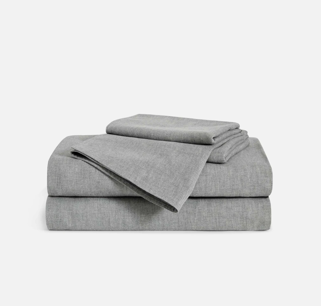 Brooklinen Heathered羊绒芯板套