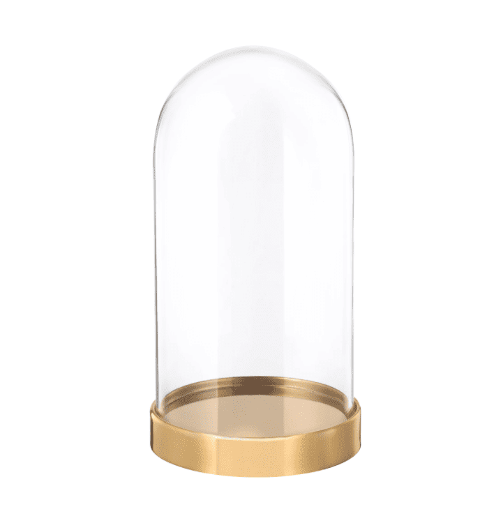 BEGÅVNING带底座的玻璃圆顶