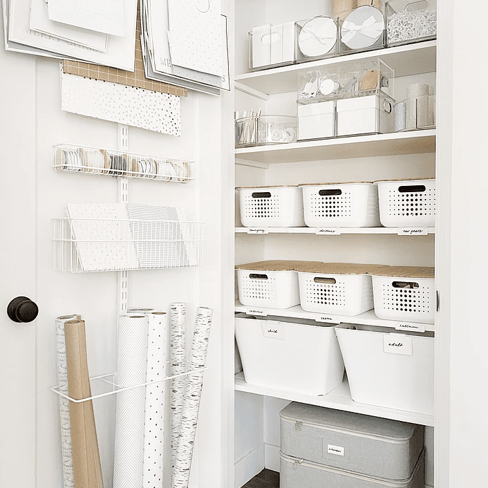 大厅壁橱用于包装站