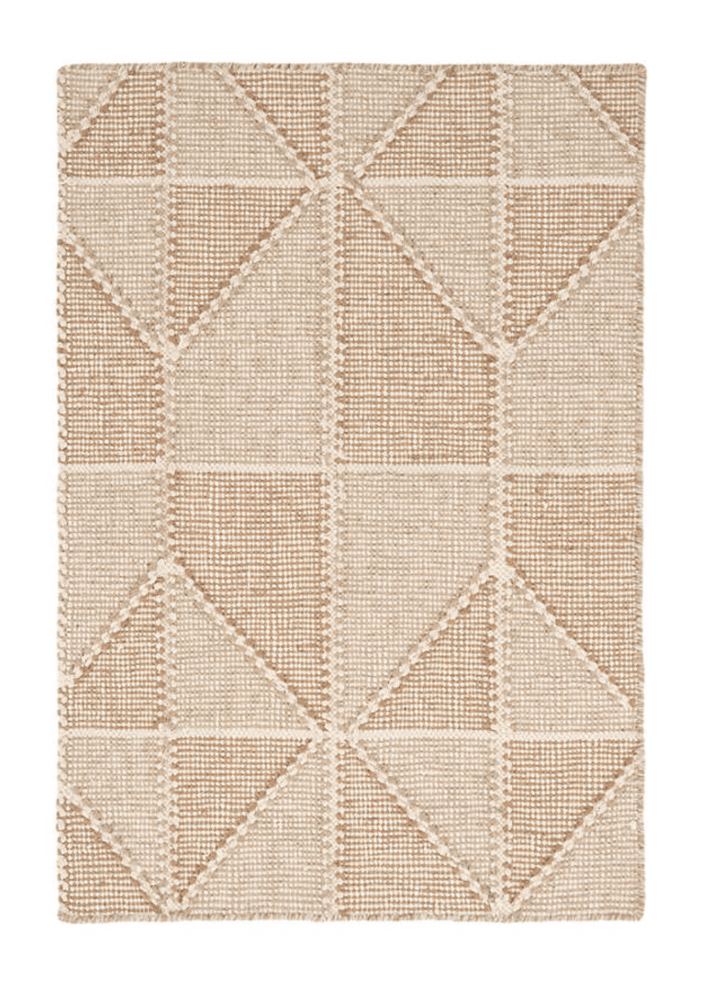 麦色的编织地毯