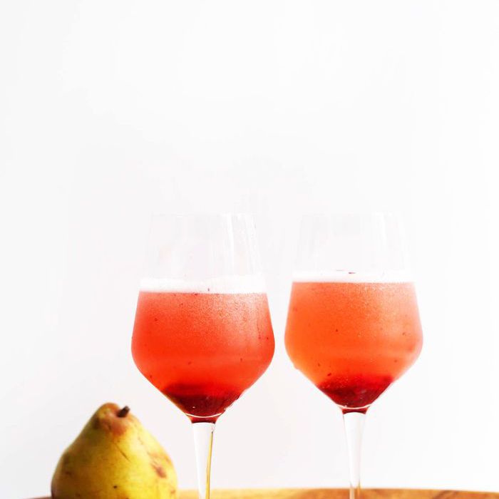 简单的prosecco鸡尾酒