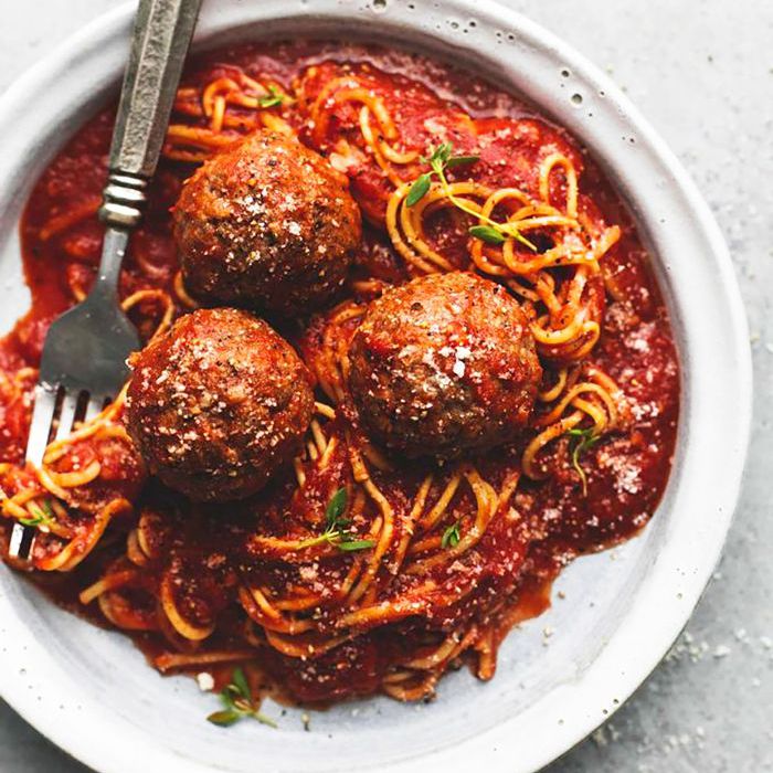 秋季锅食谱:慢炖意大利面和肉丸