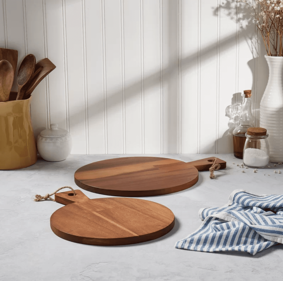 丹麦金合欢木切菜板套（套2）