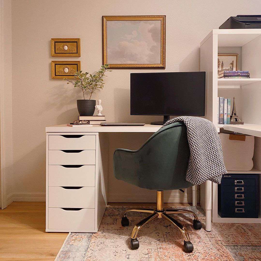 家庭办公室油漆颜色