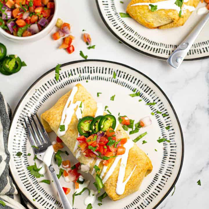 墨西哥碎牛肉Chimichangas