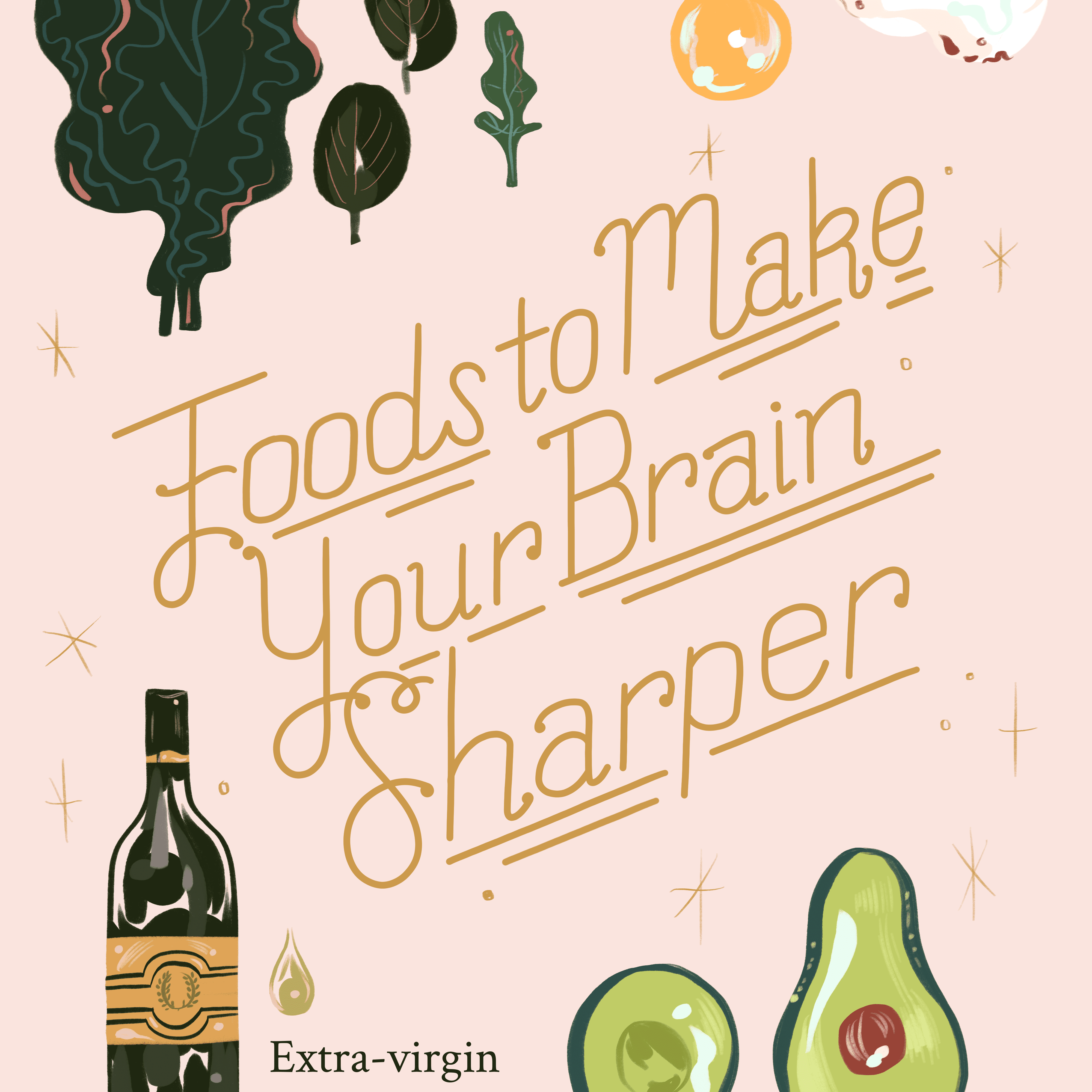 让你的大脑更敏锐的食物