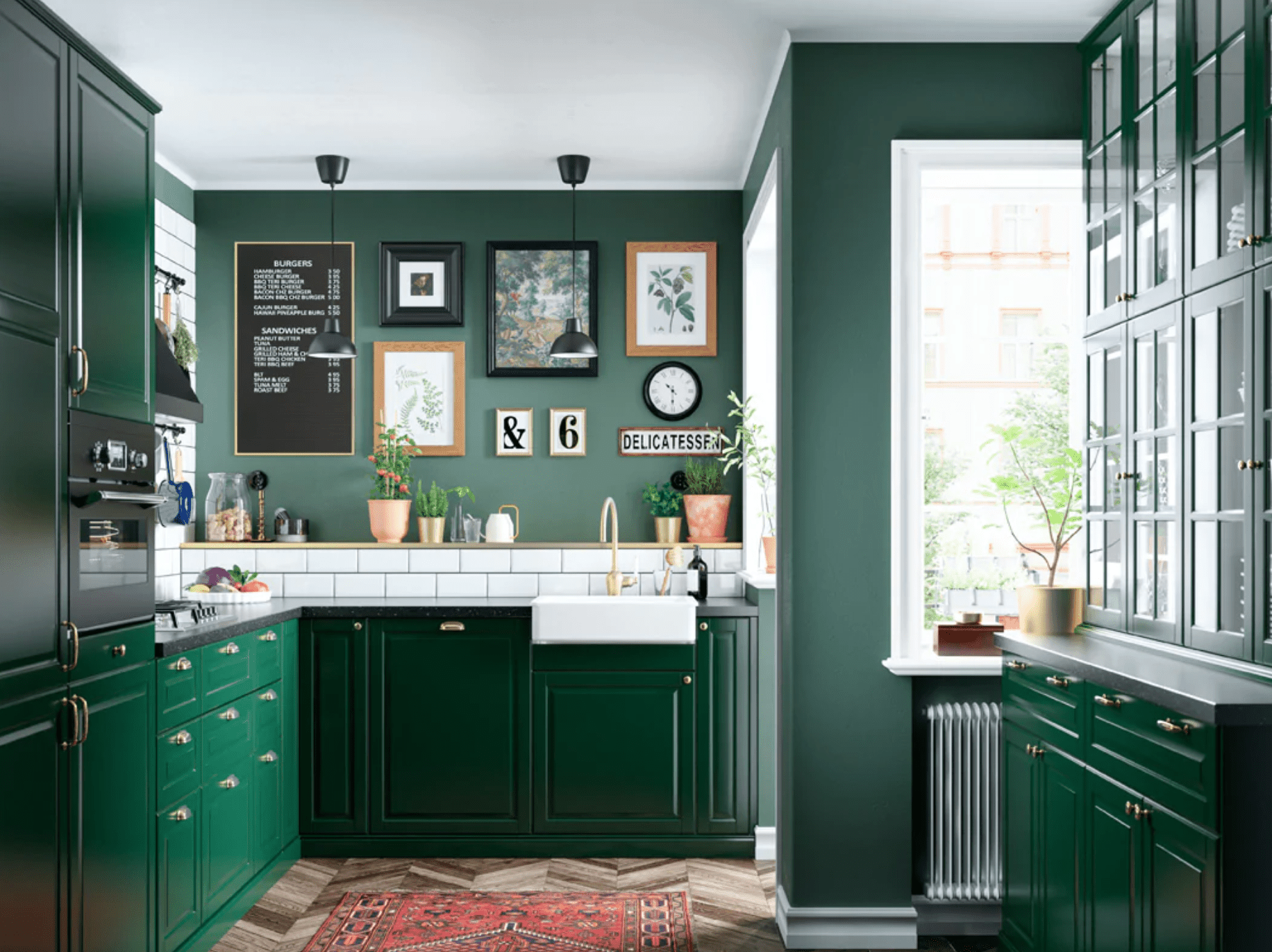 绿色厨房