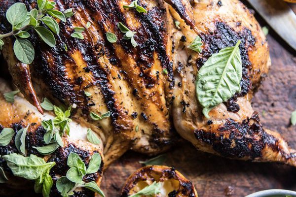 憩室炎-柠檬牛至烤鸡