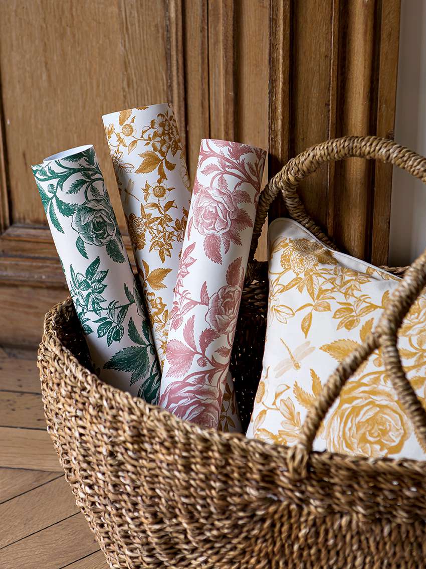 花卉图案的壁纸